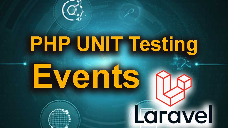 PHP Unit Testing Laravel Events